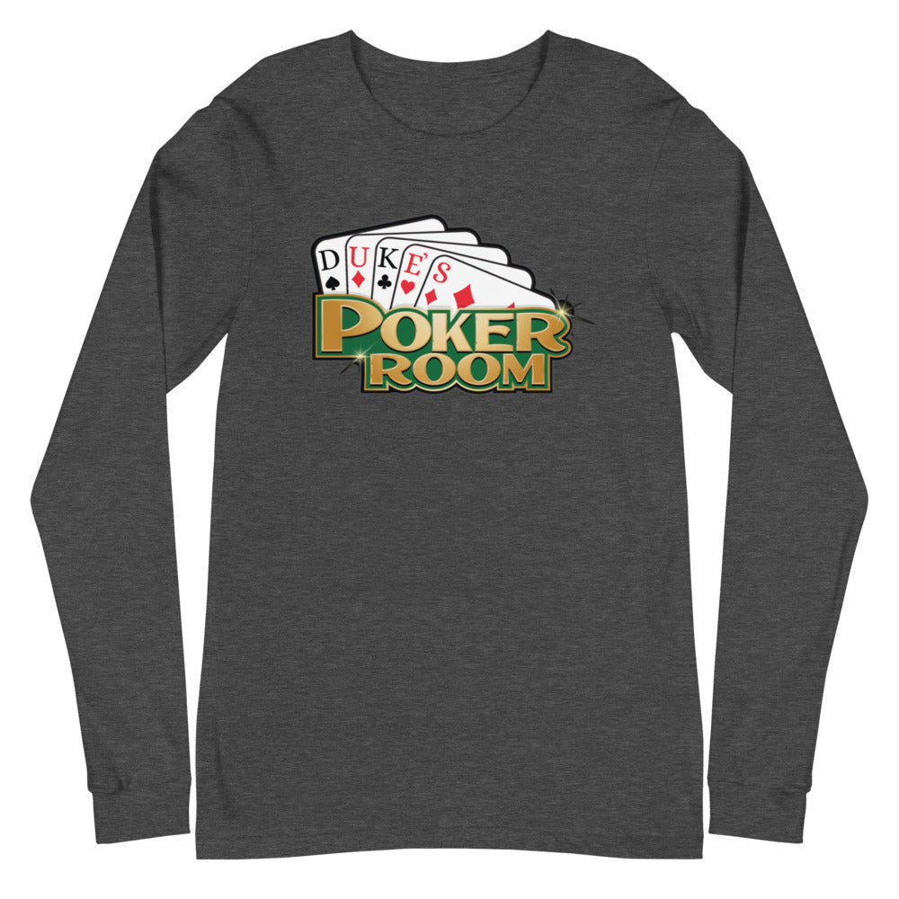 Duke Hudson "Duke's Poker Room" Long Sleeve Shirt