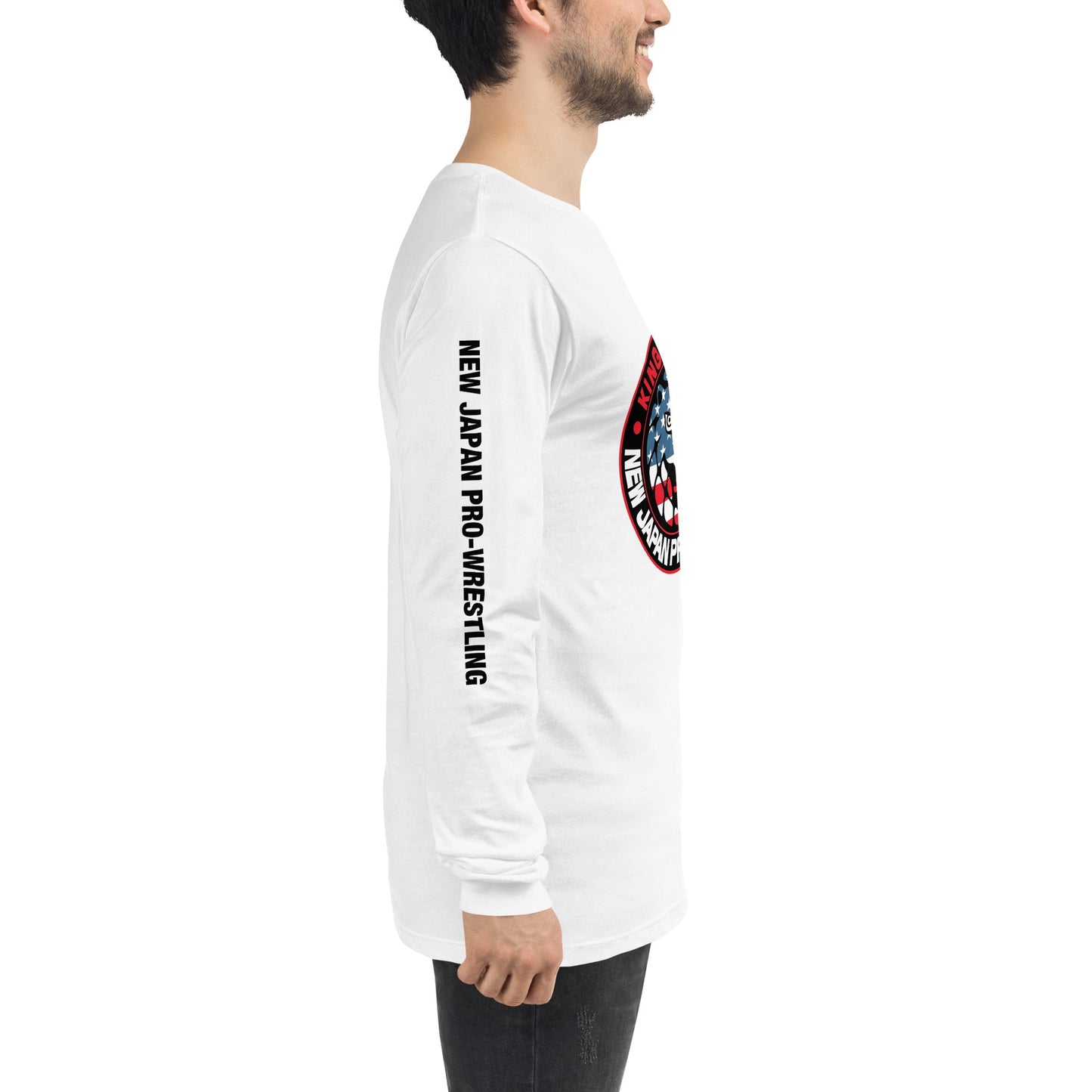 Lion Mark USA Long Sleeve T-shirt/ White T-Shirt PW Catalog