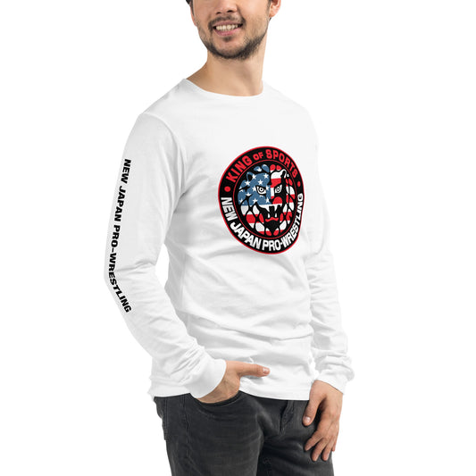 Lion Mark USA Long Sleeve T-shirt/ White T-Shirt PW Catalog
