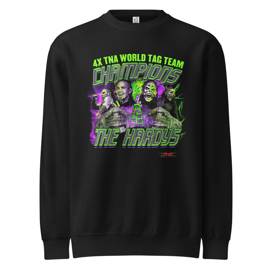 The Hardys "4x World Tag Champions" Sweatshirt Sweatshirt PW Catalog