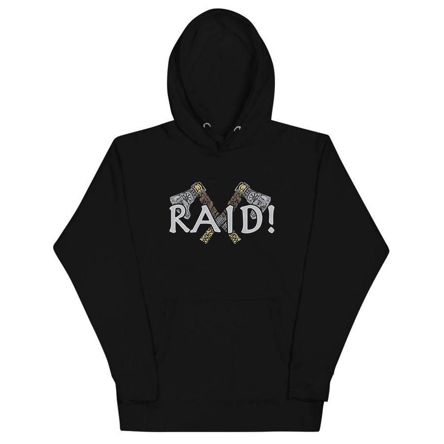 Viking Raiders "RAID!" Pullover Hoodie Sweatshirt
