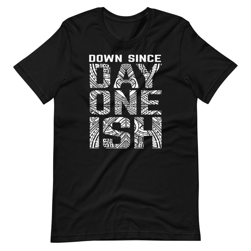 [Color:Black] The Usos 'Down Since Day One Ish" T-Shirt