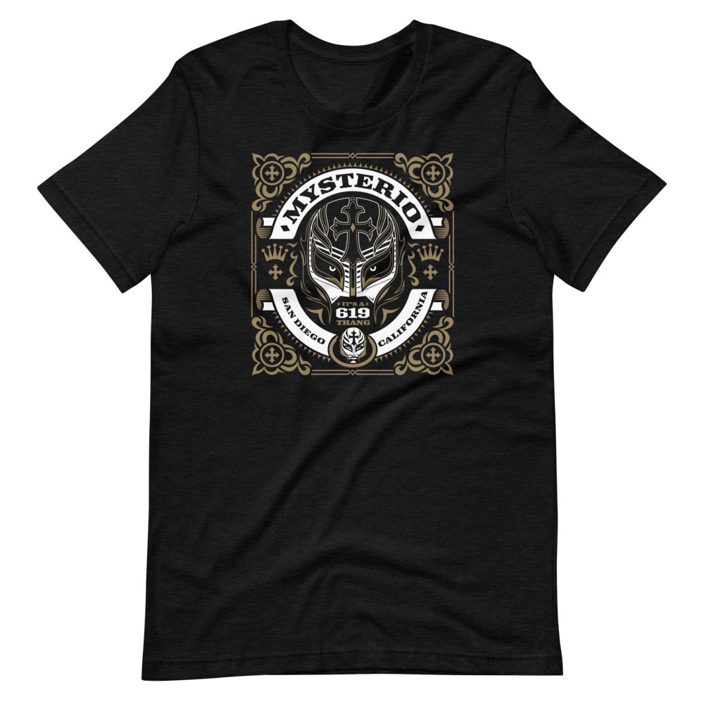 [Color:Black Heather] Rey Mysterio "It's A 619 Thang" T-Shirt