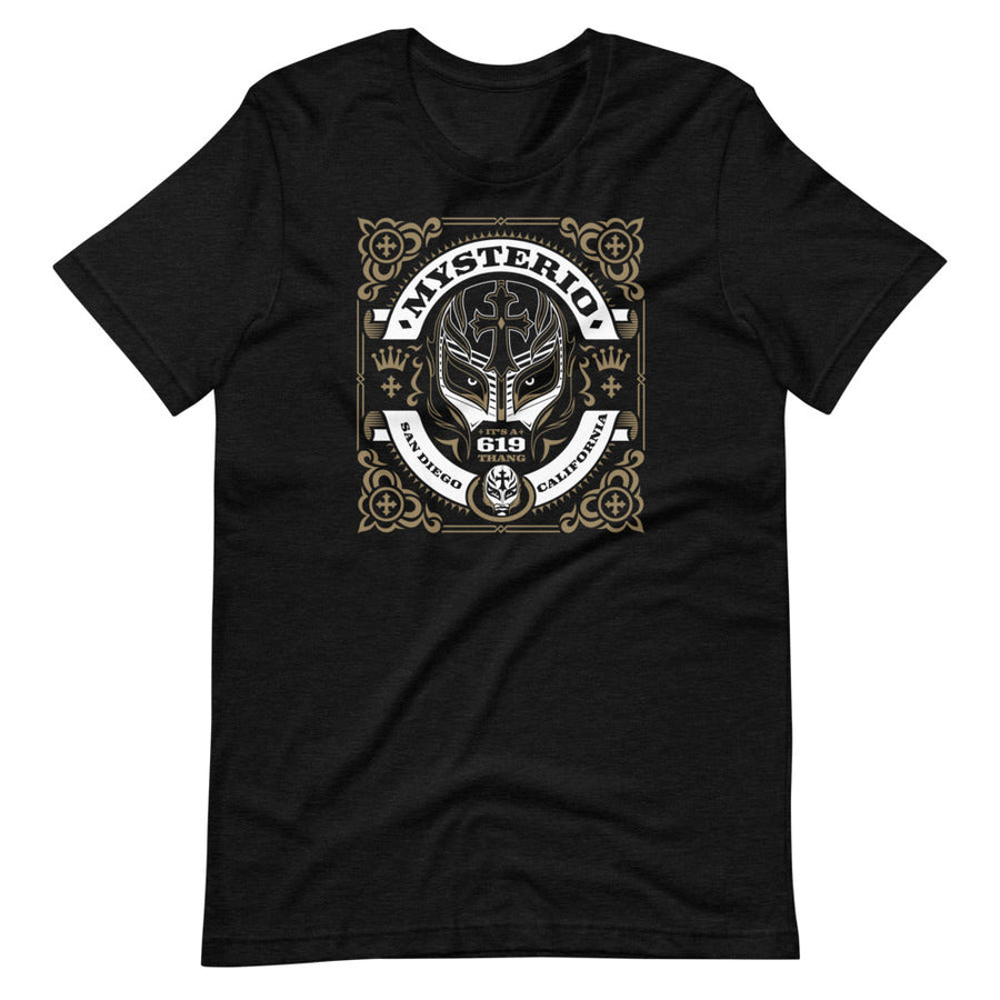 [Color:Black Heather] Rey Mysterio "It's A 619 Thang" T-Shirt