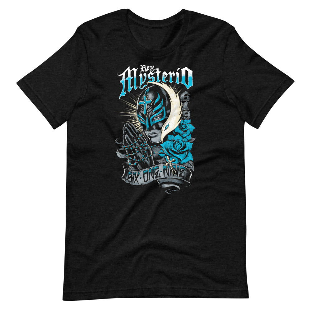 [Color:Black Heather] Rey Mysterio "Six-One-Nine" T-Shirt