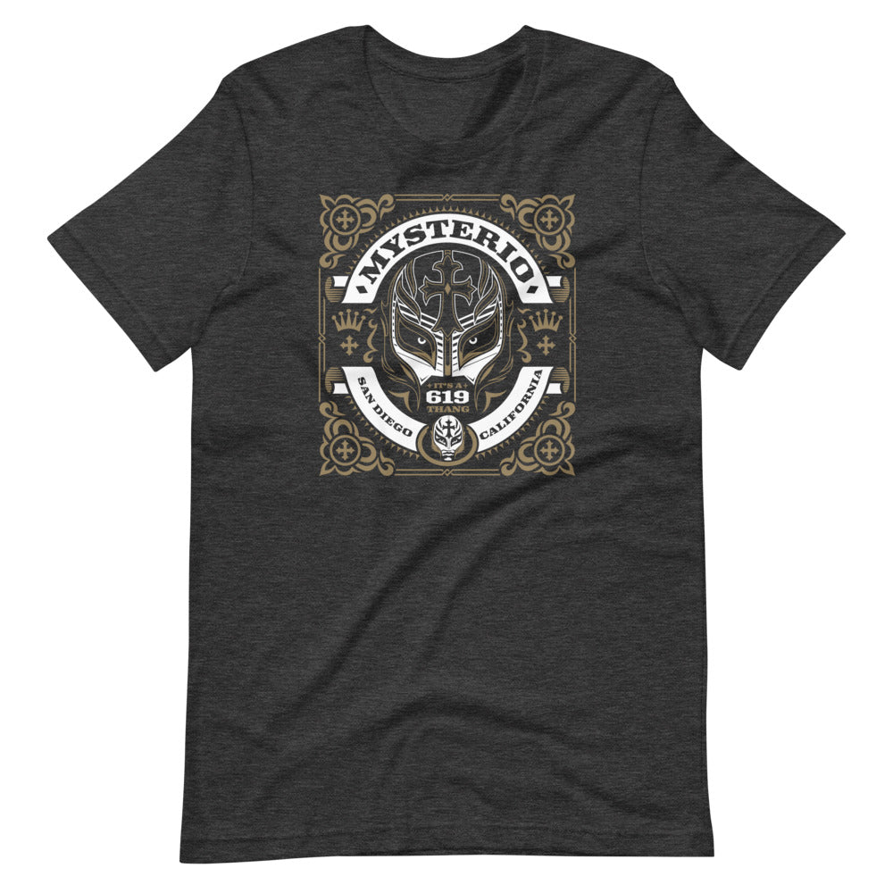 [Color:Dark Grey Heather] Rey Mysterio "It's A 619 Thang" T-Shirt