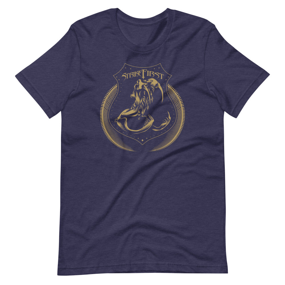 [Color:Heather Midnight Navy] Randy Orton "Strike First" T-Shirt