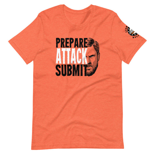 Drew Gulak "Prepare Attack Submit" T-Shirt