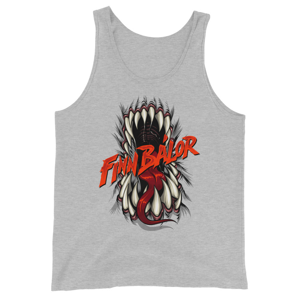 [Color:Athletic Heather] Finn Balor "Demon Teeth" Tank Top