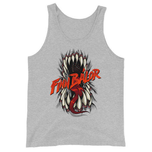 [Color:Athletic Heather] Finn Balor "Demon Teeth" Tank Top