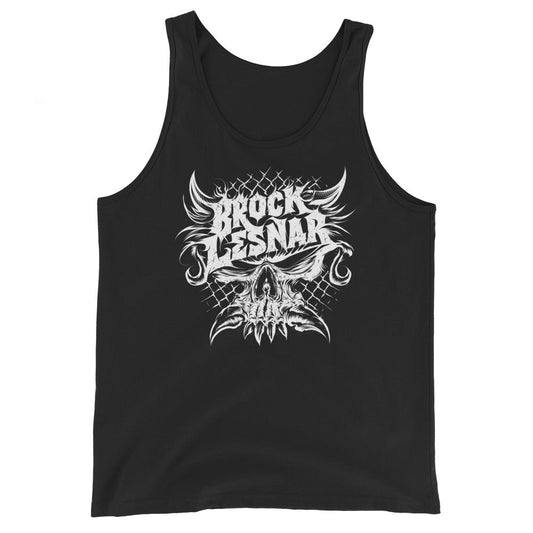 Brock Lesnar "Skull Logo" Tank Top Black PWcatalog