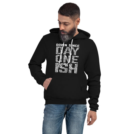 [Color:Black] The Usos "Down Since Day One Ish" Pullover Hoodie Sweatshirt 2