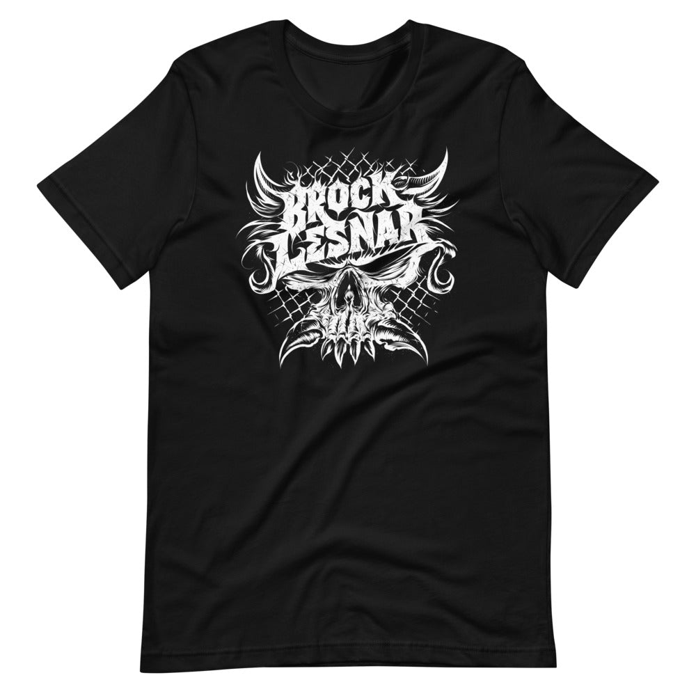 [Color:Black] Brock Lesnar "Skull Logo" T-Shirt