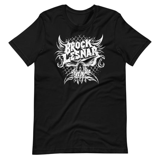 [Color:Black] Brock Lesnar "Skull Logo" T-Shirt