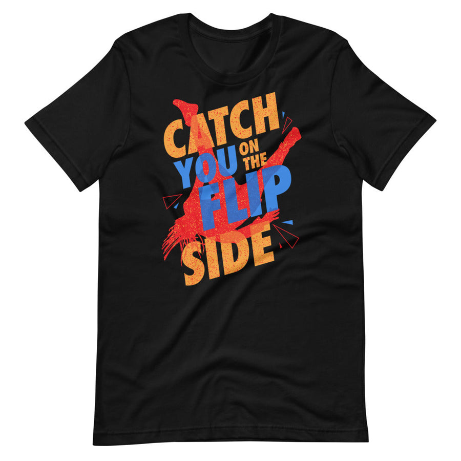 [Color:Black] Reggie "Catch You on the Flip Side" T-Shirt