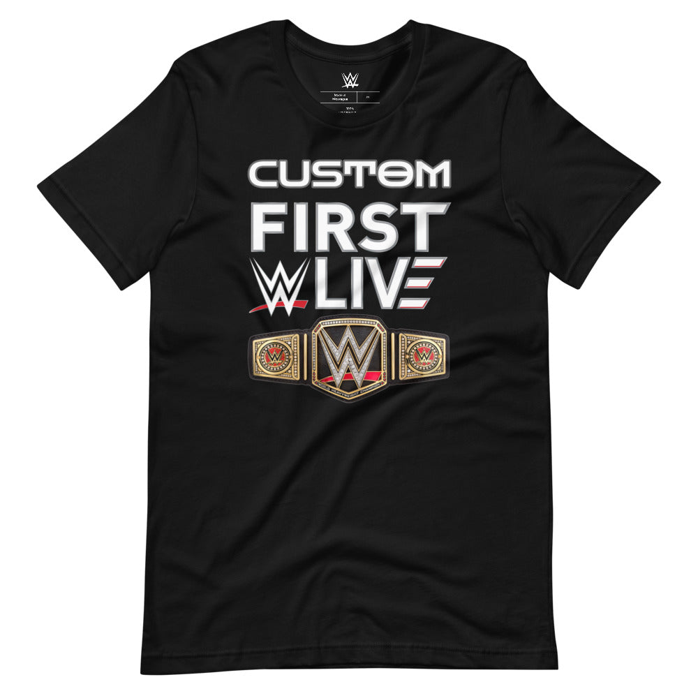 WWE Live Event Custom T-Shirt