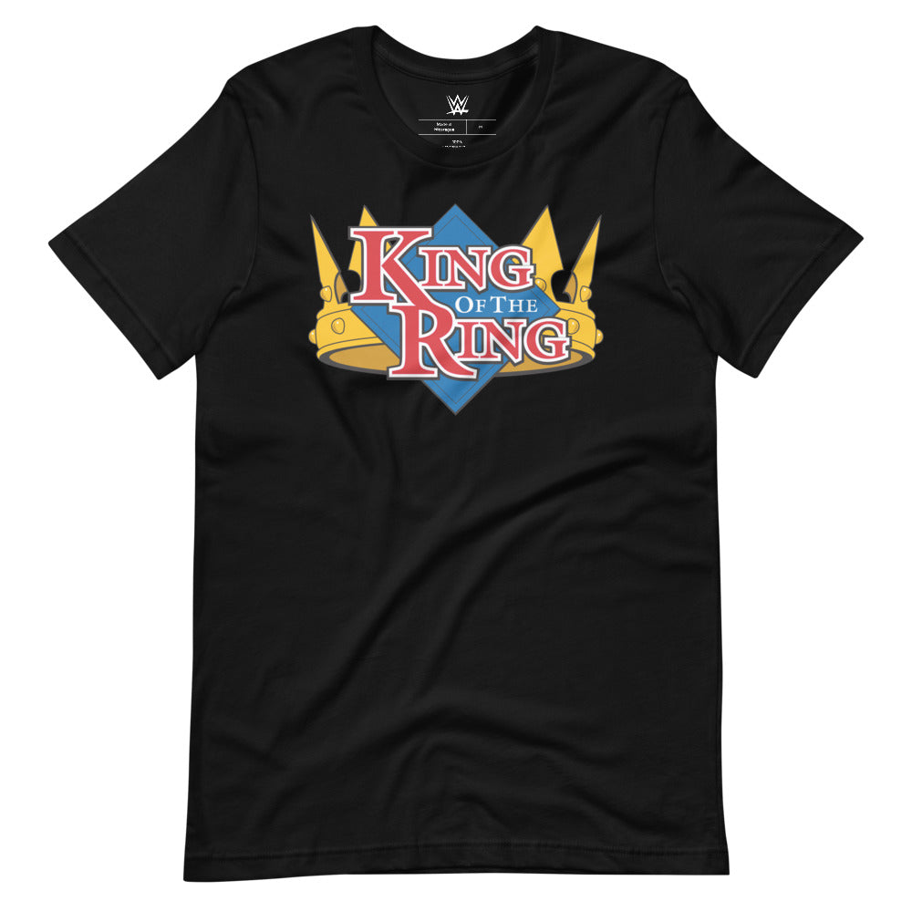[Color:Black] King of The Ring Old School Logo T-Shirt