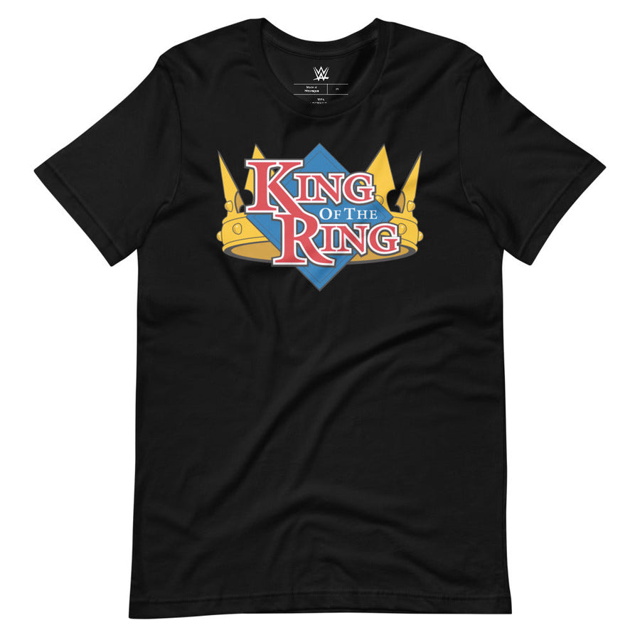 [Color:Black] King of The Ring Old School Logo T-Shirt