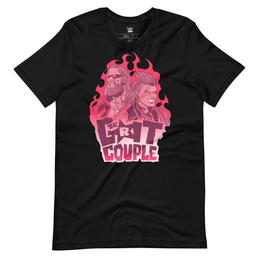 [Color:Black] The Grit Couple T-Shirt