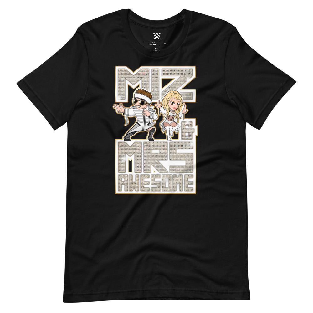 The Miz & Maryse "Miz & Mrs. Awesome" T-Shirt