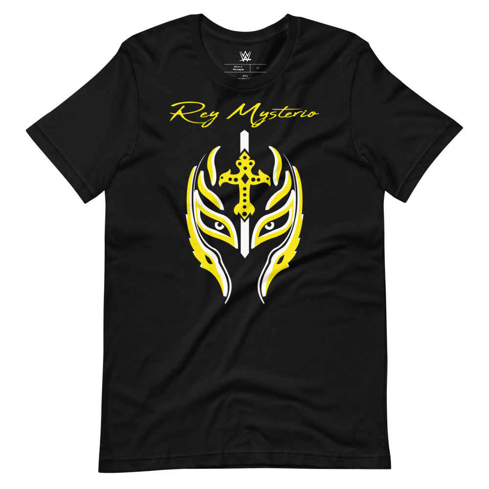 [Color:Black] Rey Mysterio "Greatest Mask" T-Shirt