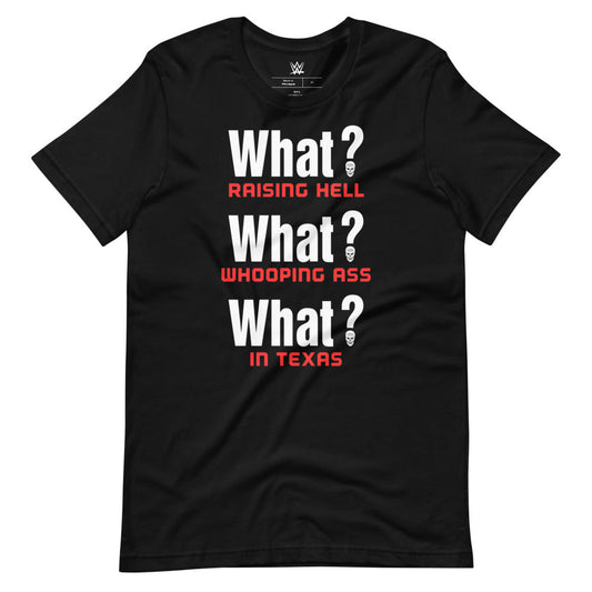 Stone Cold Steve Austin "Texas What" T-Shirt T-Shirt Black PWcatalog