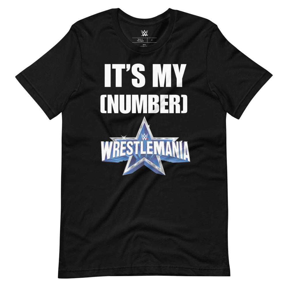 WrestleMania 38 "How Many?" Custom T-Shirt