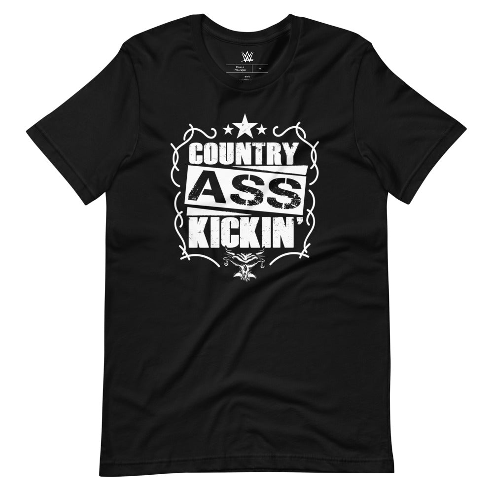 [Color:Black] Brock Lesnar "Country Ass Kickin'" Logo T-Shirt