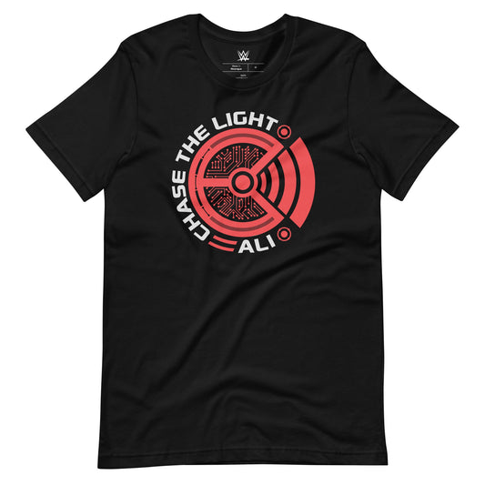 [Color:Black] Mustafa Ali "Chase The Light" T-Shirt