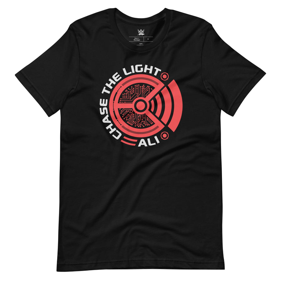 [Color:Black] Mustafa Ali "Chase The Light" T-Shirt
