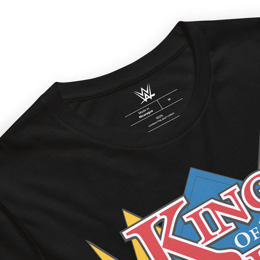 [Color:Black] King of The Ring Old School Logo T-Shirt