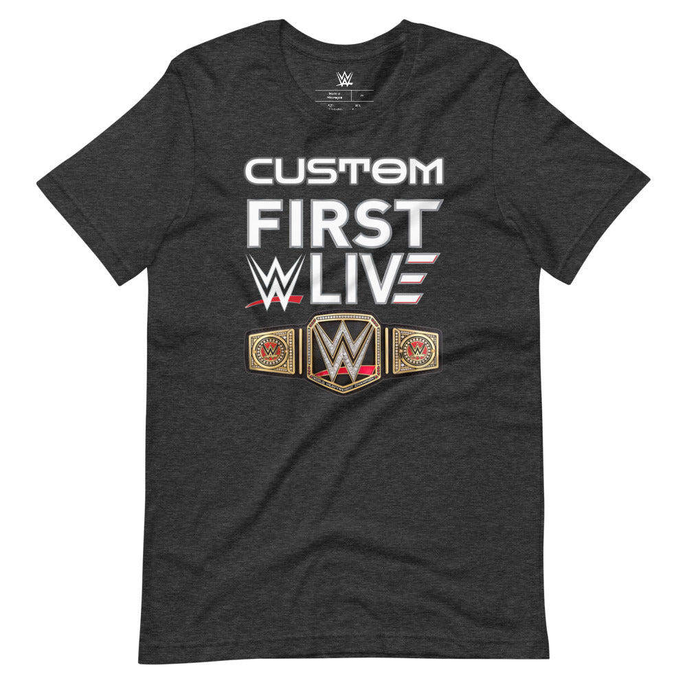 WWE Live Event Custom T-Shirt