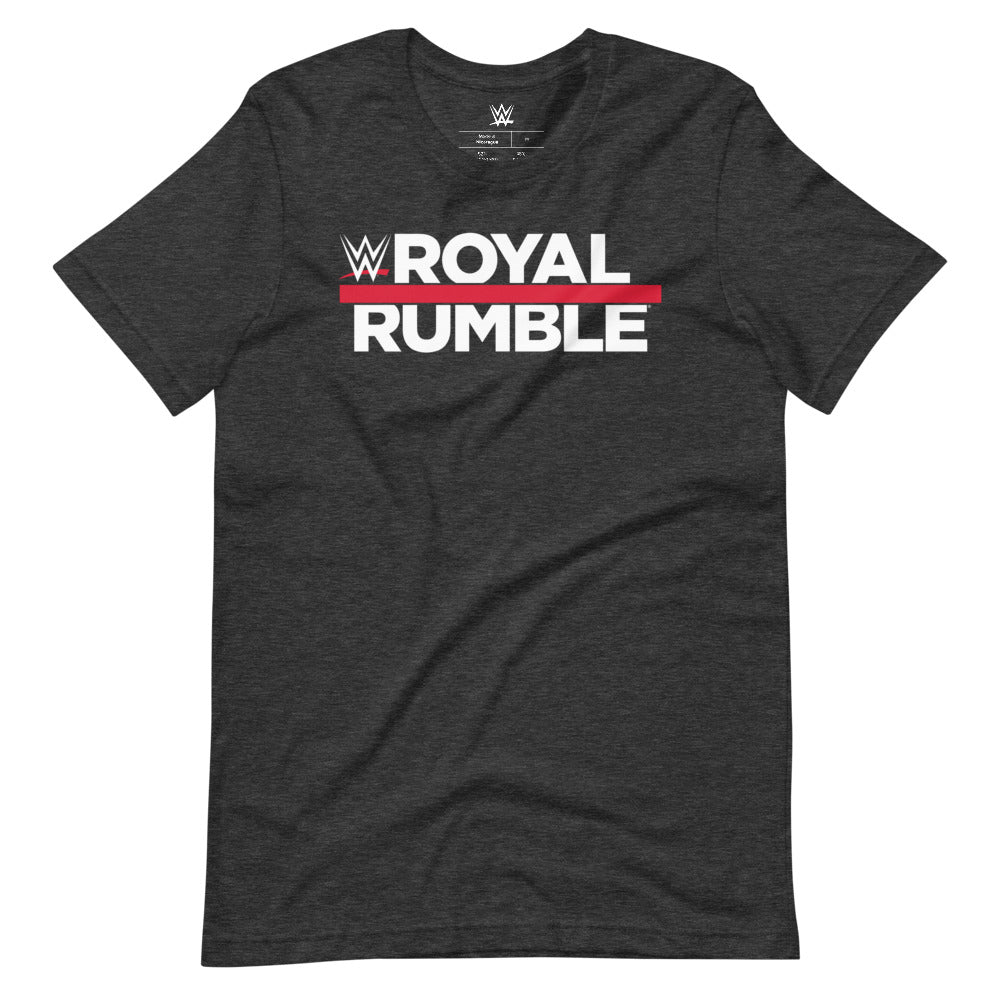 [Color:Dark Grey Heather] Royal Rumble Logo T-Shirt