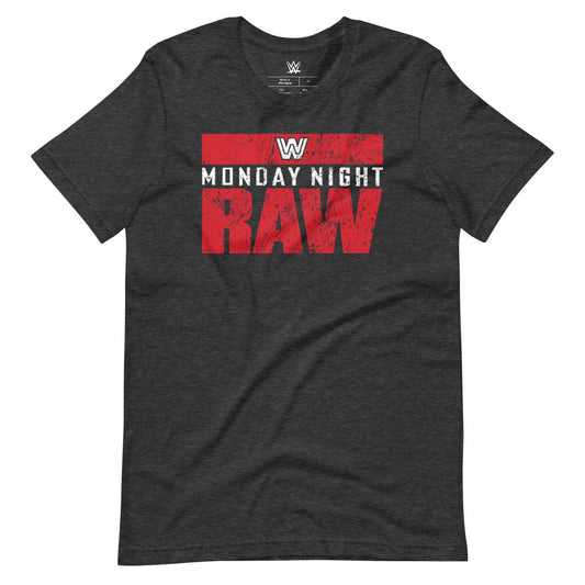 [Color:Dark Grey Heather] Monday Night RAW Old School Logo T-Shirt