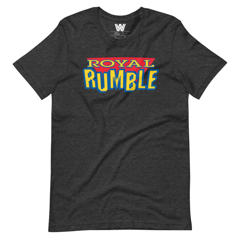[Color:Dark Grey Heather] Royal Rumble '96 Logo T-Shirt