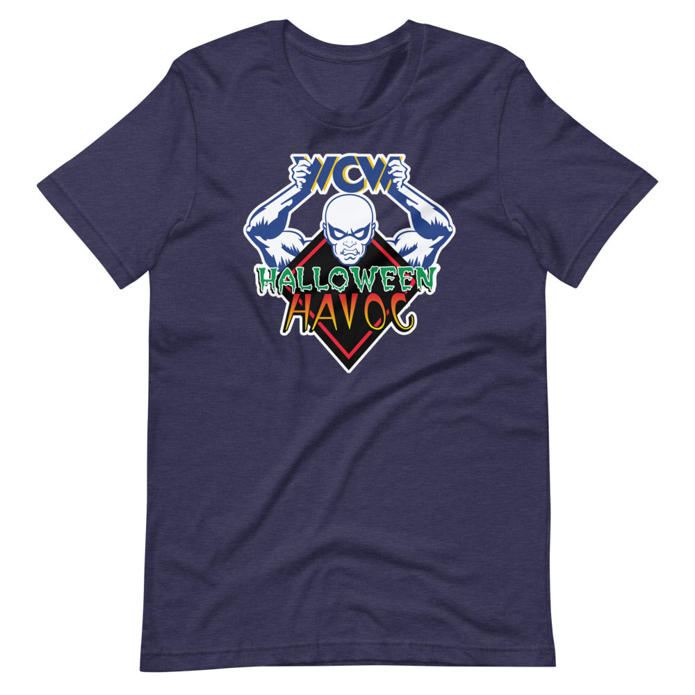 [Color:Heather Midnight Navy] WCW Halloween Havoc Retro T-Shirt