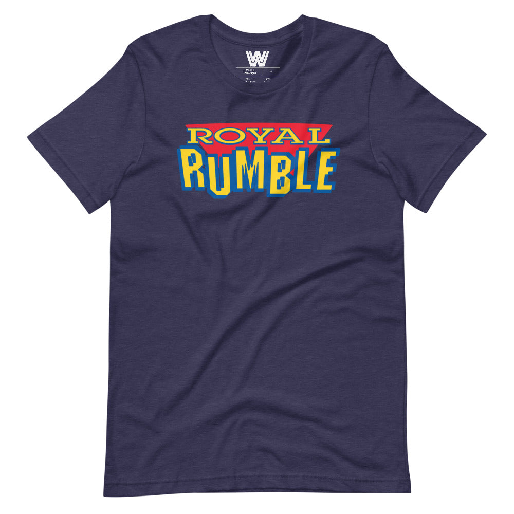 [Color:Heather Midnight Navy] Royal Rumble '96 Logo T-Shirt