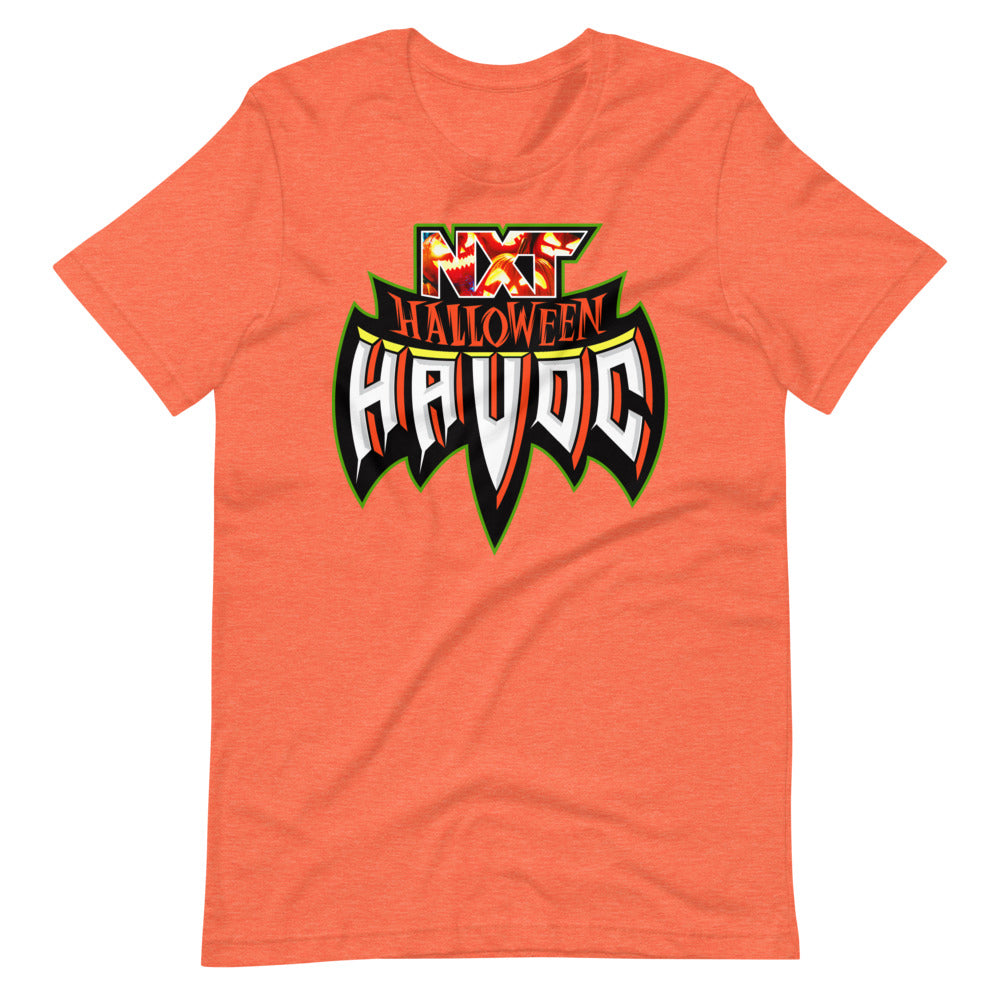 [Color:Heather Orange] NXT Halloween Havoc 2021 Logo T-Shirt