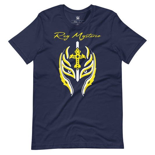 [Color:Navy] Rey Mysterio "Greatest Mask" T-Shirt