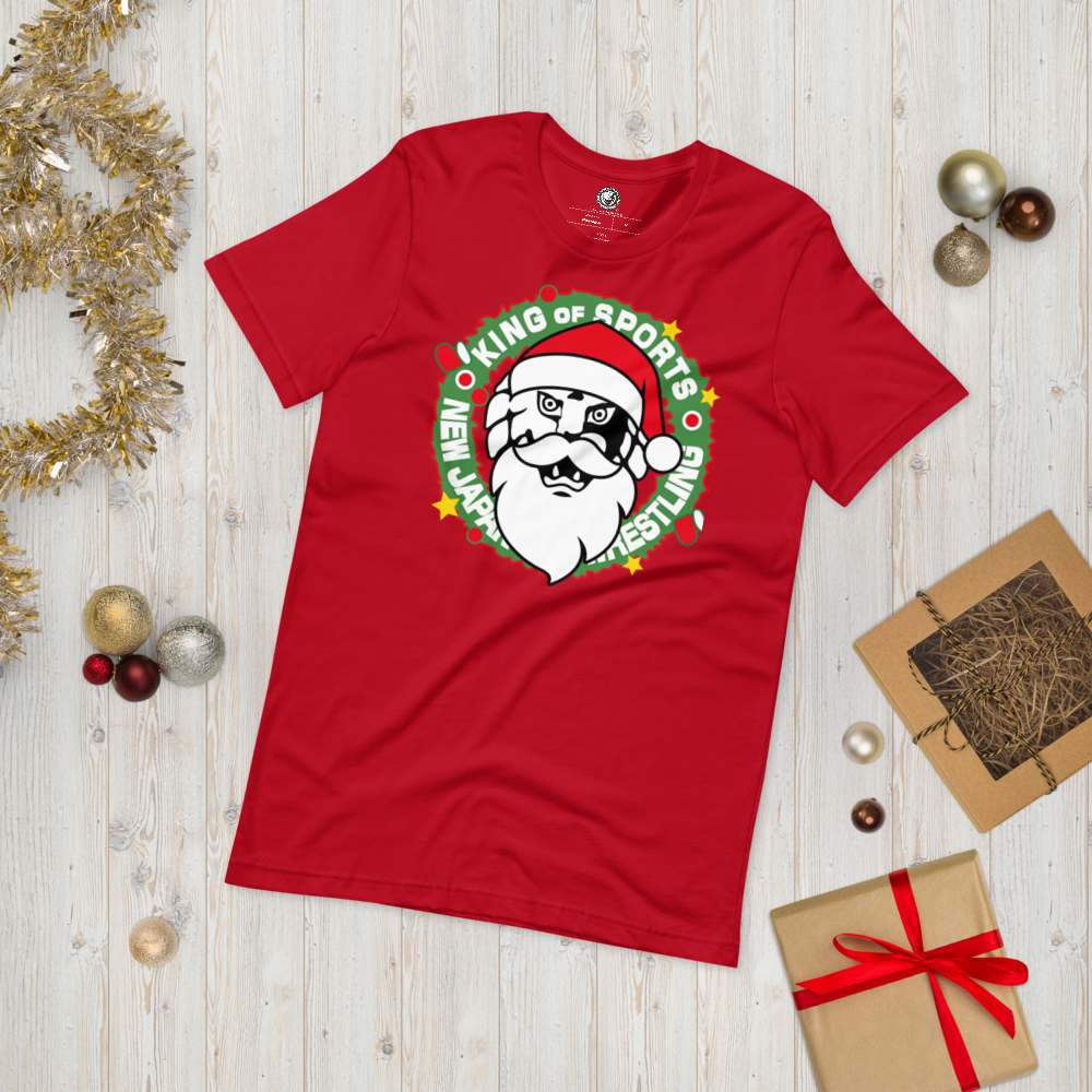 NJPW Christmas T-Shirt T-Shirt PW Catalog
