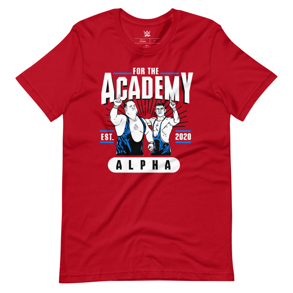 [Color:Red] Alpha Academy "For the Academy" T-Shirt