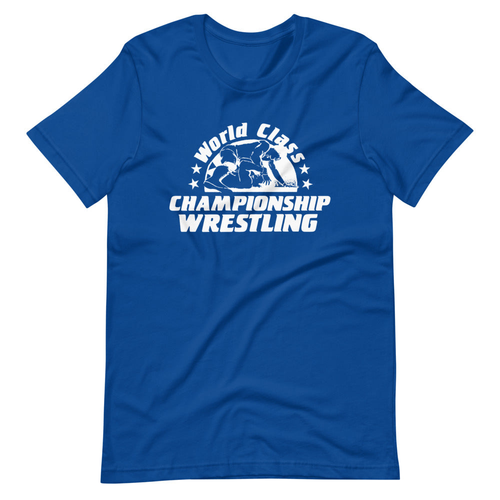 [Color:True Royal] World Class Championship Wrestling T-Shirt