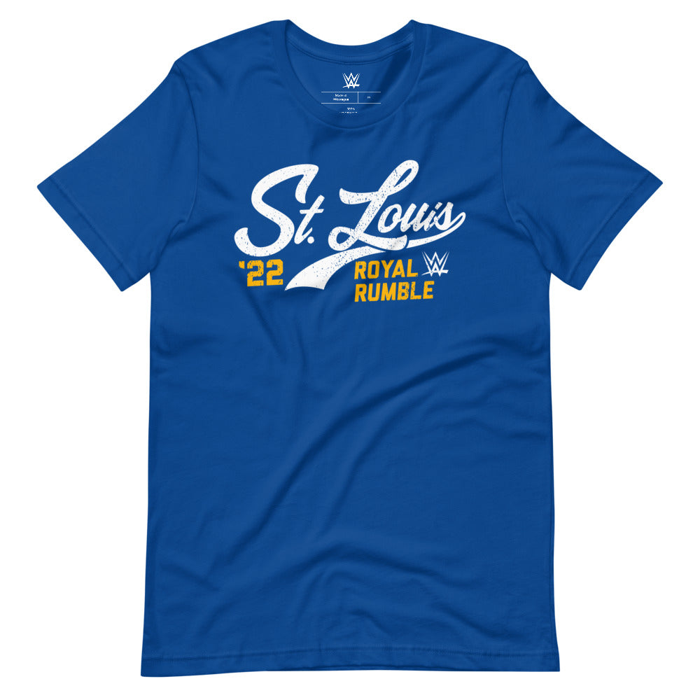 [Color:Royal Blue] Royal Rumble 2022 St. Louis T-Shirt