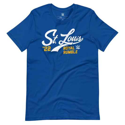 [Color:Royal Blue] Royal Rumble 2022 St. Louis T-Shirt
