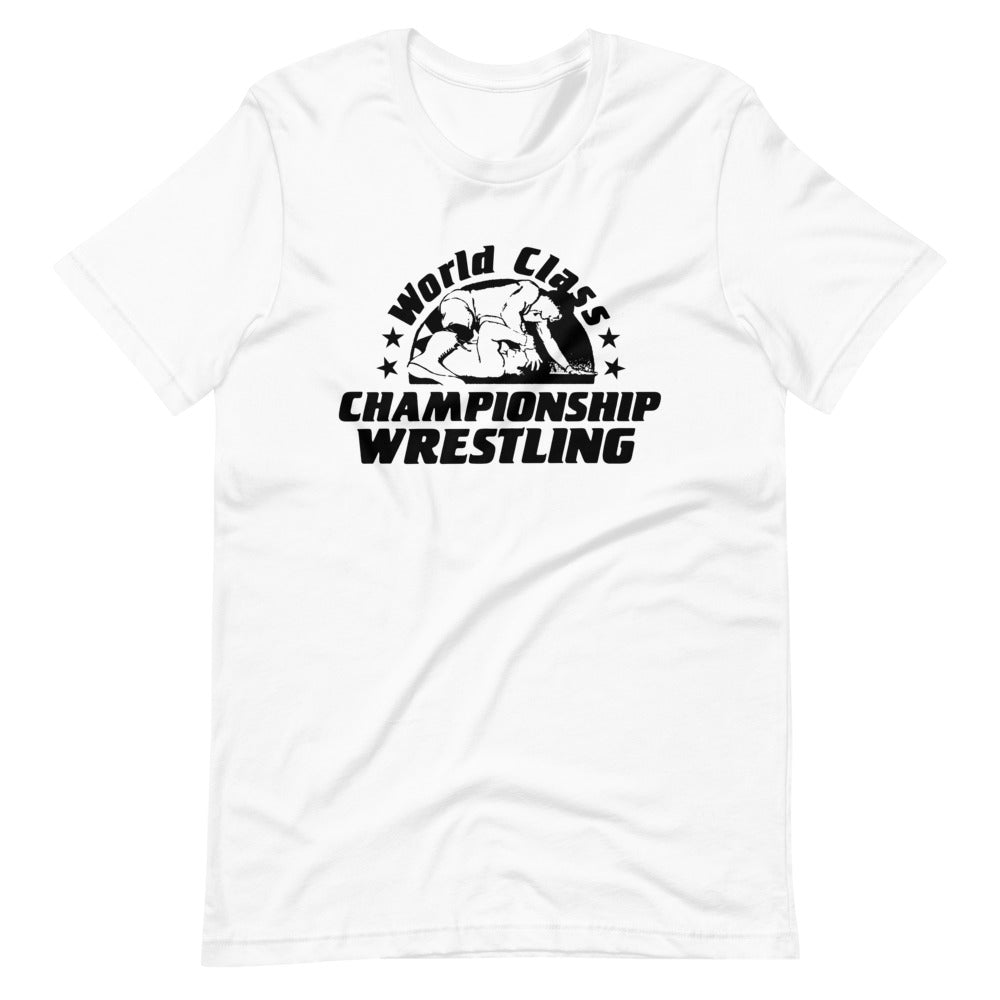 [Color:White] World Class Championship Wrestling T-Shirt