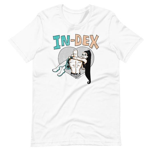 [Color:White] IN-DEX T-Shirt