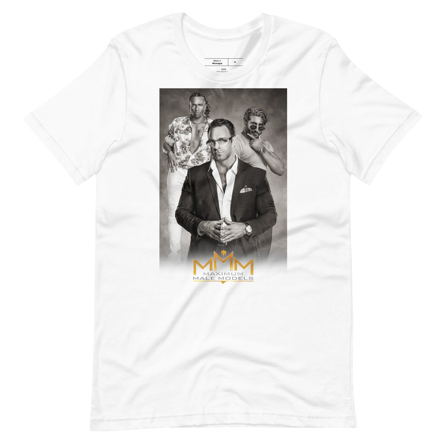 Maximum Male Models Photo T-Shirt