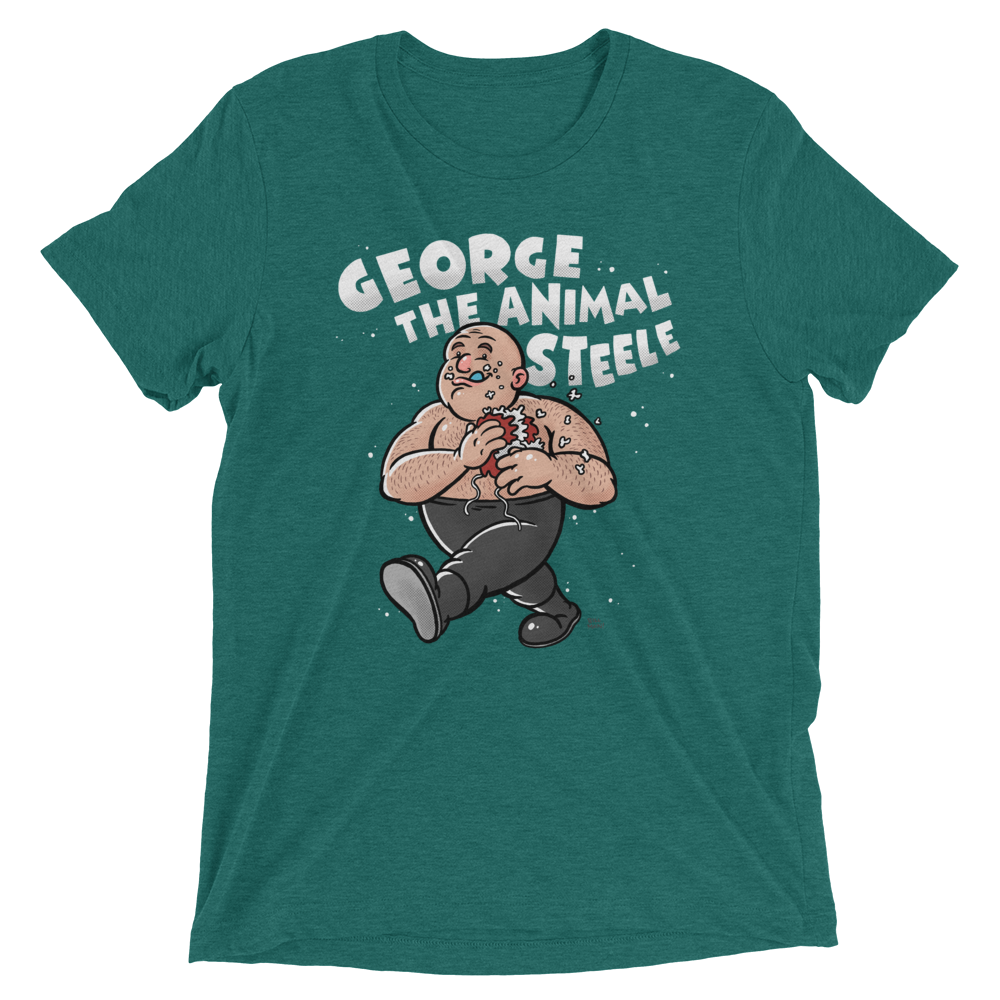 George "The Animal" Steele  x Bill Main Legends T-Shirt
