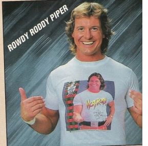 Rowdy Roddy Piper T-shirt Pwcatalog