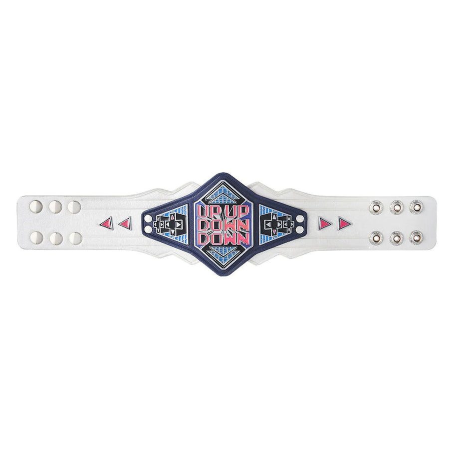 UpUpDownDown Championship Mini Replica Title Belt Replica Title Belt PWcatalog
